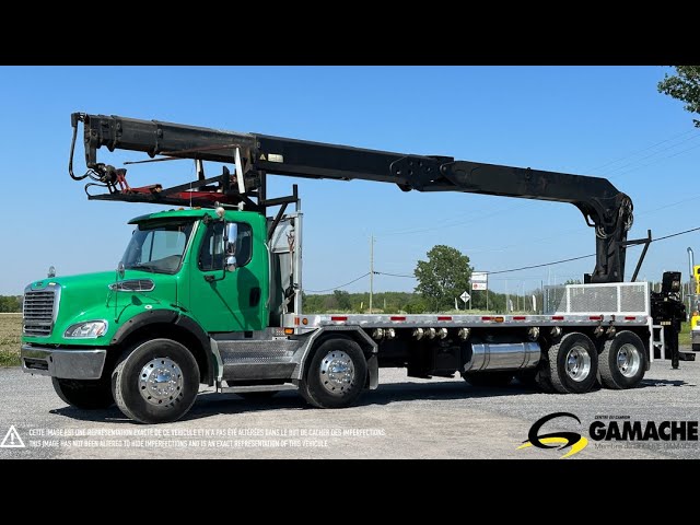 2012 FREIGHTLINER M2 112 CAMION A FLECHE CAMION GRUE A GYPSE in Heavy Trucks in Québec City