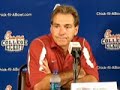 Saban comments on Alabama\