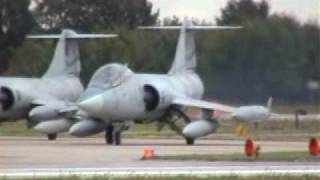 vertrek 2xTF 104GM 20 gruppo Volkel 2003 