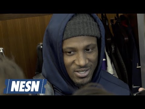 Video: JC Jackson Patriots vs. Chargers AFC Divisional Round Wednesday Locker Room