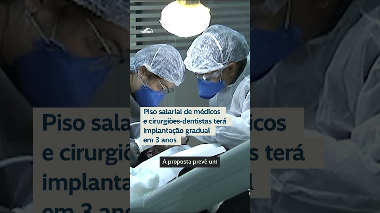Novo piso de R$ 13,6 mil para médicos e dentistas avança no Senado #shorts