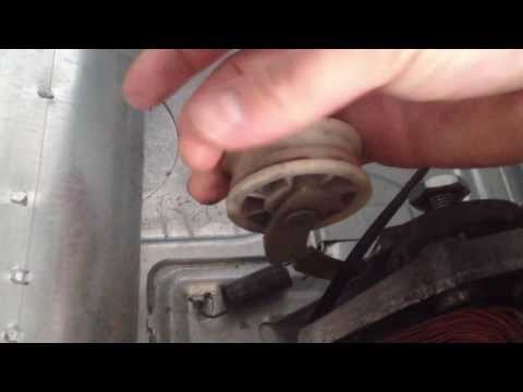 how to fix a squeaky dryer belt