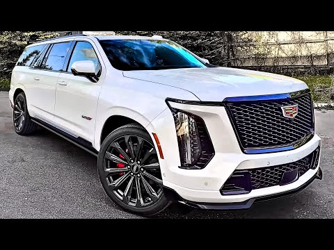 2025 Cadillac Escalade ESV, Auto 4 Doors Open, Interior and Exterior