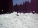 Aaron McCarley snowboarding