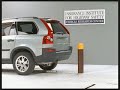 Crash Test 2003 Volvo XC90  (5 M.P.H) Rear into Pole