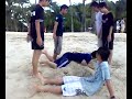 lee xian yao kena taupok and thrown into sea