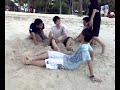 lee xian yao kena taupok and thrown into sea