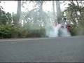 VTR1000F burn out バーンナウト