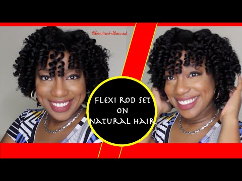 Natural Hair Flexi Rod Set