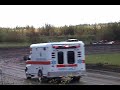 Crash at Swan Valley Speedway