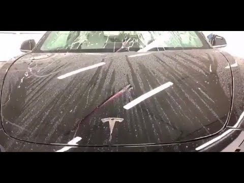 TESLA 3 + HIKARI PRO 10H = ШИКАРНЫЙ ВОДООТТАЛКИВАЮЩИЙ ЭФФЕКТ И ЗАЩИТА КУЗОВА НА 5 ЛЕТ