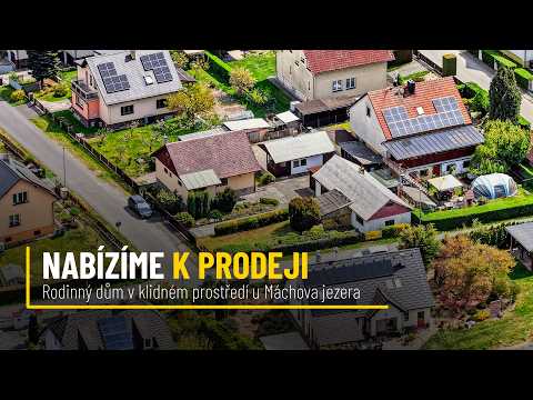 Video Prodej rodinného domu v Doksech u Máchova jezera s možností podnikání