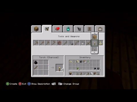 how to make a charcoal in minecraft
