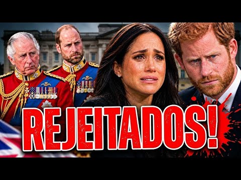 💥 HARRY E MEGHAN ENFRENTAM PIOR REJEIÇÃO DA FAMÍLIA REAL