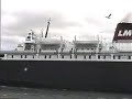 The S.S. Badger Arriving Manitowoc