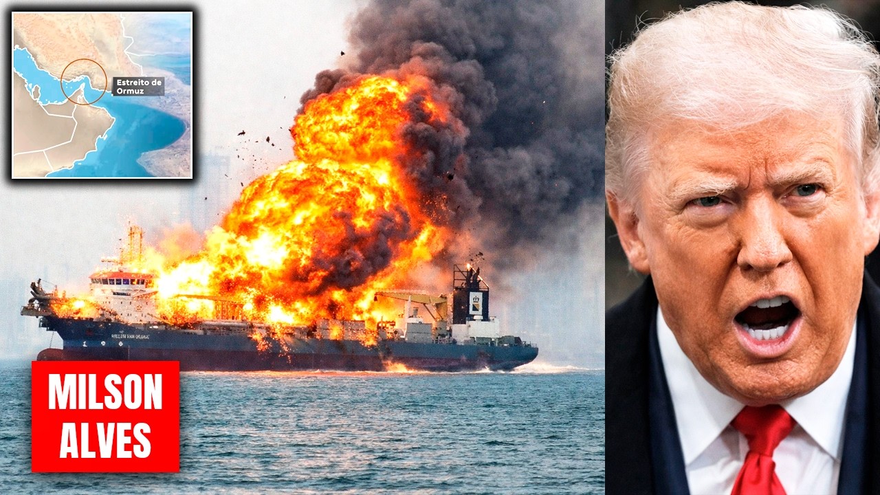Trump xinga o IRÃ "Abram essa porra do estreito" - Abrirão na força
