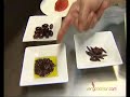 Esqueixada con tres texturas de tomate