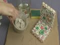Mosaic & Decoupage Bookends : Mixing Mosaic Grout Mosaic & Decoupage Bookends : Mixing Mosaic Grout