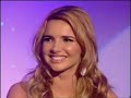 a clip from an eight minute long girls aloud interview on davina's show on march 8th 2006. the clip features nadine singing a tiny bit of her fantastic rendition of 