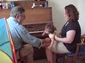 Dave Foraker sings to granddaughter Tesia
