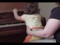 Dave Foraker sings to granddaughter Tesia