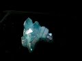 Aqua Aura Quartz Crystal Cluster