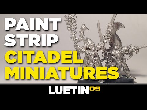 how to strip paint from gw models