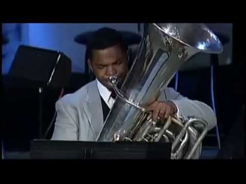 tuba - De'Marcus Walker is a professional tubist, bass guitarist, and music educator in the Dallas Fort Worth area. In this video, he performs Antonio Capuzzi's Bas...