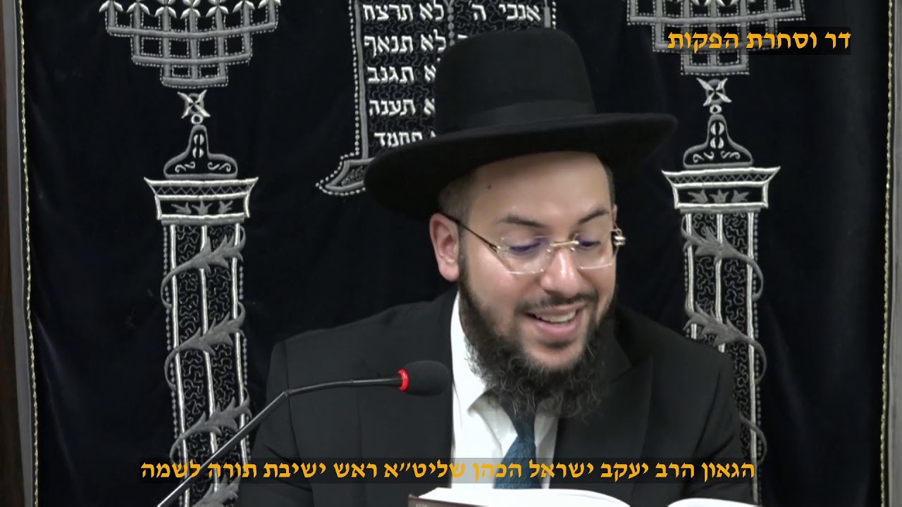 הלכות השמעת קול בשבת הגאון הרב יעקב ישראל הכהן שליט"א ראש ישיבת תורה לשמה