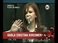 El discurso de Cristina en Plaza de Mayo