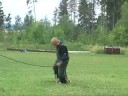 Lucky z Páralovy zahrady - trenink obrany