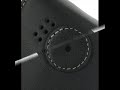 PDair Leather Case for HTC HD2 Leo T8585 - Flip Type (Black)