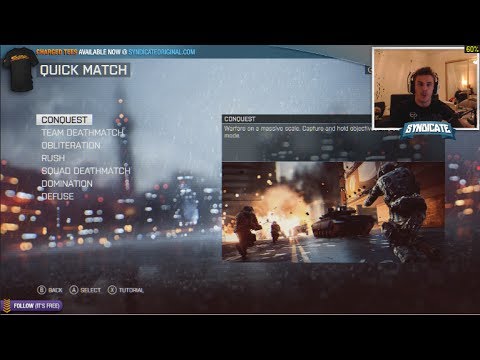 Battlefield 4 Launch Warfare Livestream w/Syndicate!