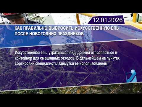 Новостная лента Телеканала Интекс 12.01.26.