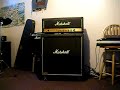 marshall jcm 900 with vintage  cab
