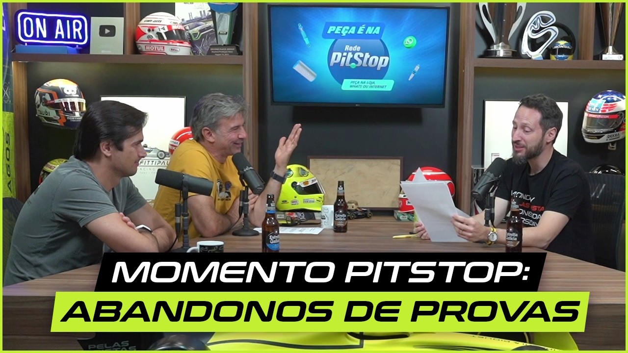 Momento Pitstop: Abandonos de Provas #f1 #pelaspistaspodcast #cortes