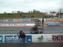 Double Bike Crash at Santa Pod