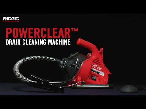 RIDGID PowerClear™ Drain Cleaning Machine