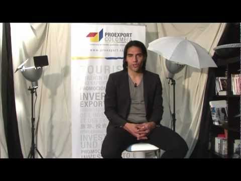 Making of photoshoot - Falcao García, promotor en Europa del turismo hacia Colombia 