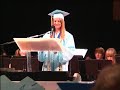 Kirstin Allinson - Valedictorian Speech/Graduation Kirstin Allinson - Valedictorian Speech/Graduation