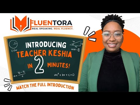 Introducing Teacher "Keshia"
