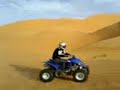 magnifique ballade avec les quads a taghit, ca change des chamaux!!!