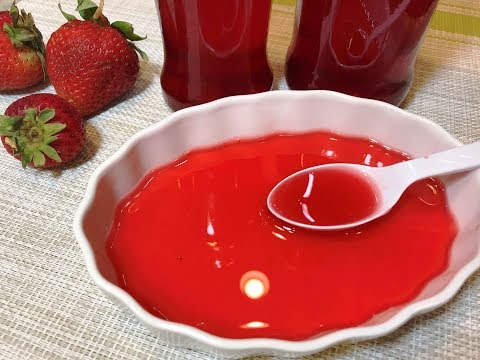 КЛУБНИЧНЫЙ СИРОП на зиму. Домашний, Ароматный, Витаминный! Strawberry Syrup