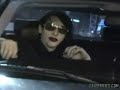 marilyn manson&dita von teese paparazzi