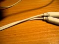 (uploaded by erirohvel)&nbsp;audio jack splitter y-cable