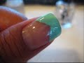 "For Audrey" French Tip Tutorial