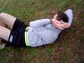 Army situp video for ROTC cadets