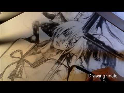 how to draw lenalee d'gray-man