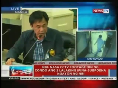 NTVL: CCTV footage ng condominium ni Deniece Cornejo sa Taguig noong Jan. 22, ipinakita ng NBI