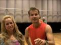 Sabrina Bryan &amp; Louis Van Amstel rehearse for Cheetah Girls Tour